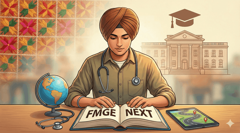 FMGE & NEXT After MBBS Abroad: A Complete Guide for Punjab Students (2026)